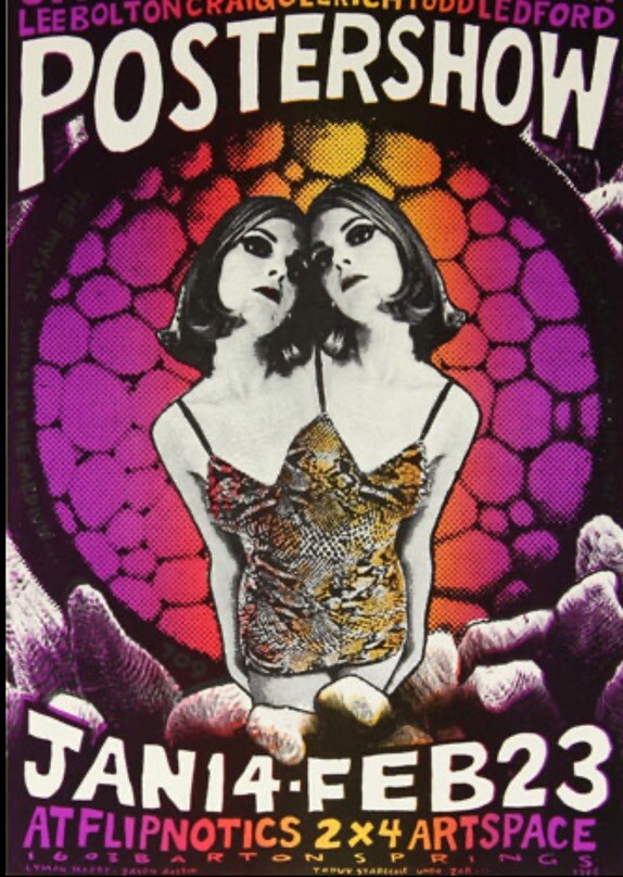 Jason Austin Lyman Hardy  Show Poster 1994 HANDBILL FLYER Lee Bolton