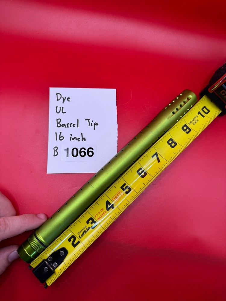 Dye UL Barrel Tip 16 inch