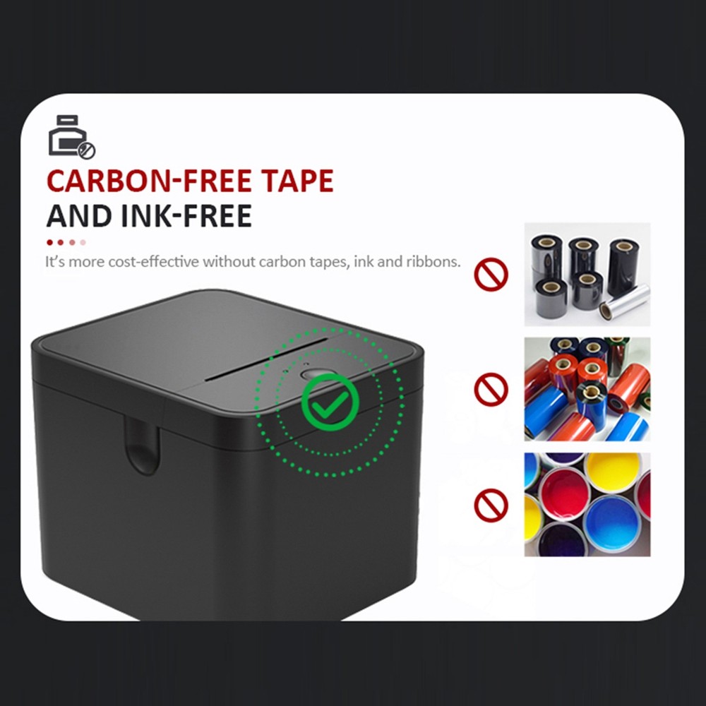 58mm Receipt Printer POS Printer USB+BT Desktop Direct Thermal Printing BRSD