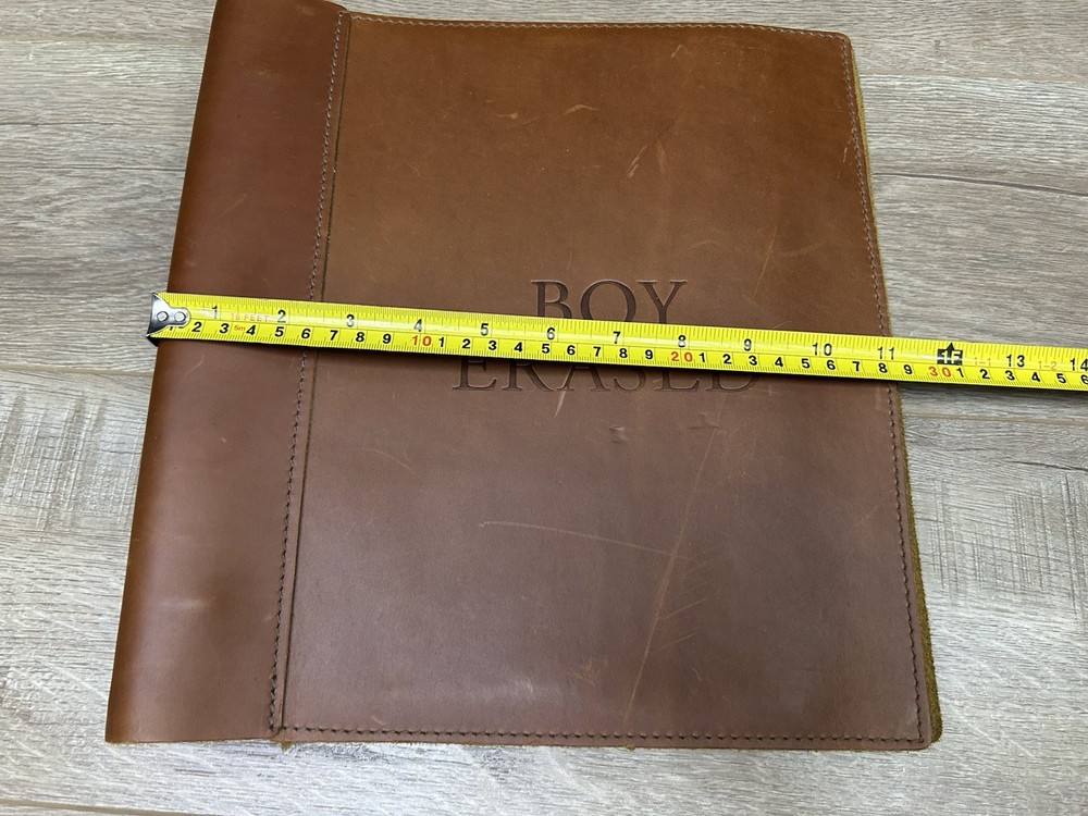 SIGNED AUTOGRAPHED Boy Erased Leather Bound Movie Script Screenplay