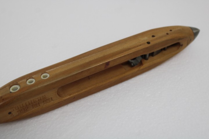 Vintage Wooden Weaving Shuttle