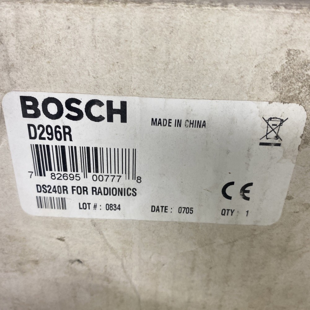 Bosch D296R Long Range Beam Smoke Detector