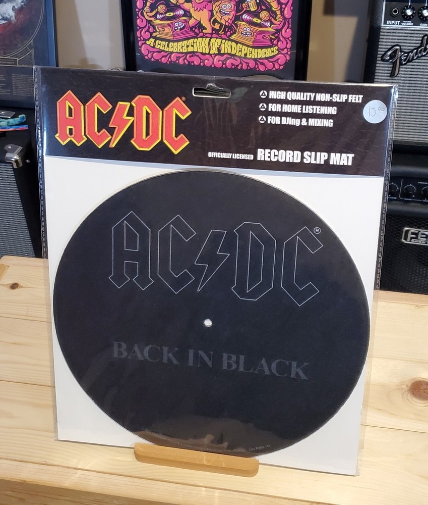 AC/DC Slipmat For Turntable