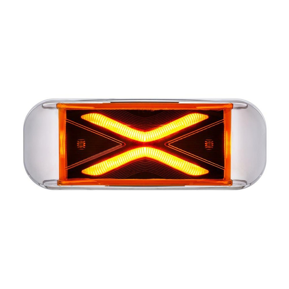 Saber Rectangular LED Marker Light - Amber