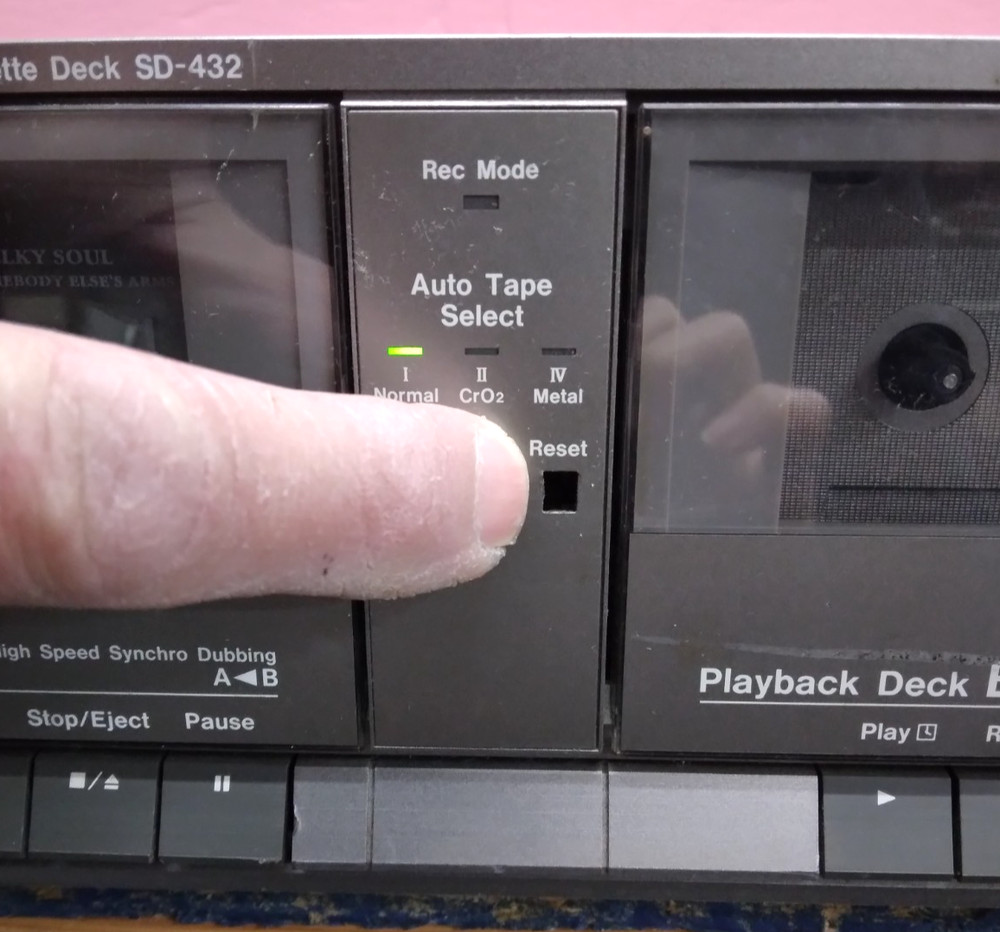 Marantz Stereo Double Cassette Deck SD-432 Both sides Working!!
