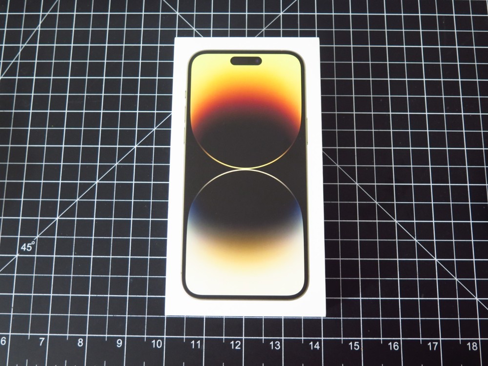 Empty Original Box for APPLE iPhone 14 Pro Max Gold