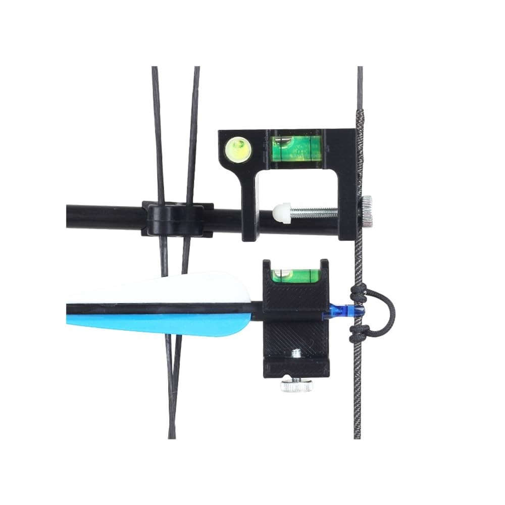 DarkForest BM002 Archery Bow Tuning and Mounting String Level Bubble Black
