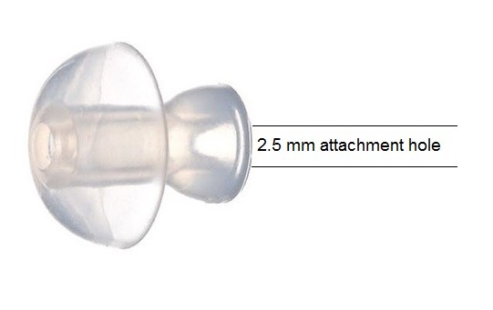 hearing aid tips earplug dome shape replacement tips for SIEMENS, BTE , ITE