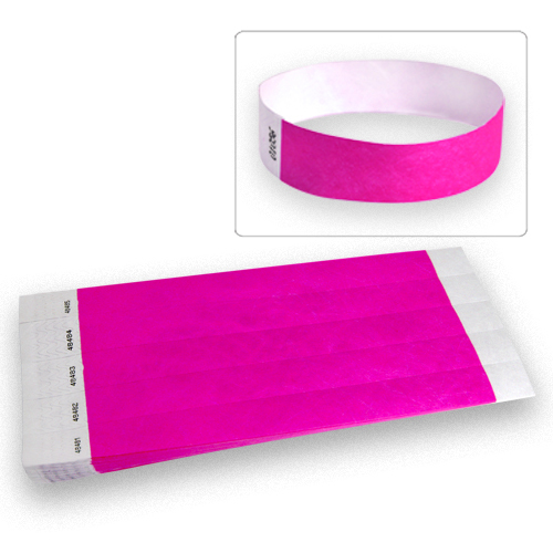 100 3/4”Tyvek Wristbands- Choose Your Color-Bars,Events,Clubs,Security,ArmBands