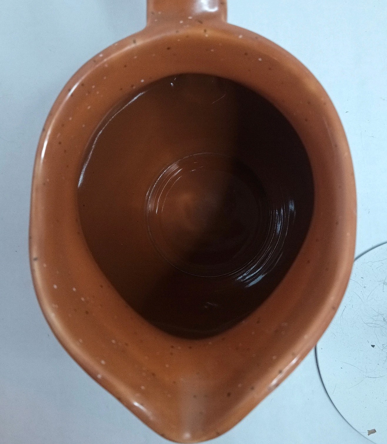 Cook's Bazaar Gourmet Collection Gingerbread Boy, Girl Speckled Glazed Pitcher