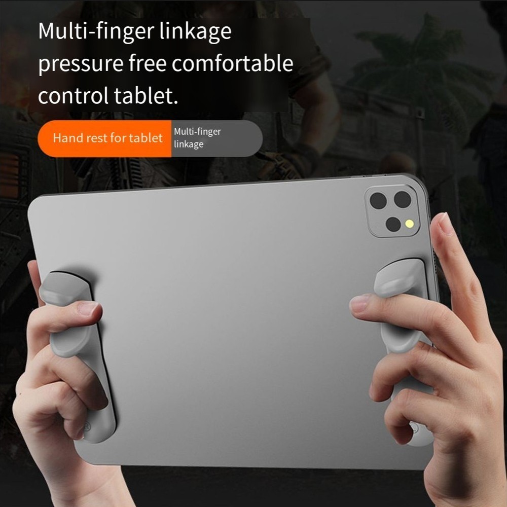 Easy Attachment Soft Silicone Controller for iPad Tablet Ready for PUBG Gaming