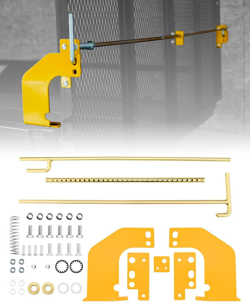 Rapid Latch Tailgate Locking System Trailer Gates Work with Lift Assist Trailer
