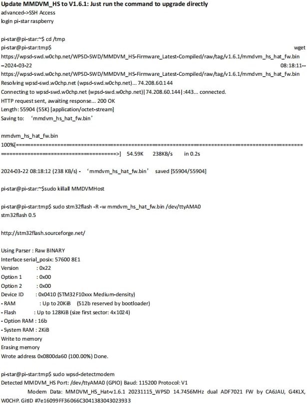 Versatile MMDVM Hotspot Board for Raspberry Pi - Bluetooth & Firmware Upgrade