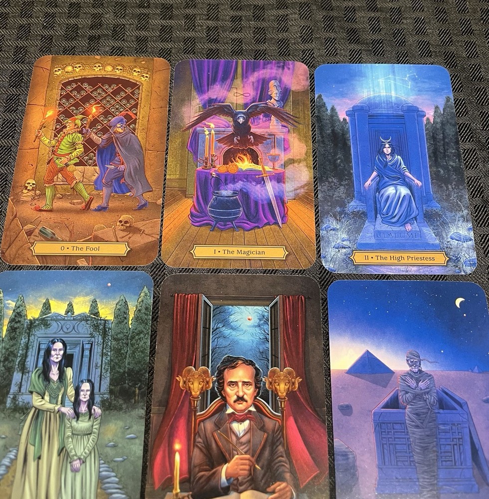 Edgar Allan Poe Tarot Complete Deck and Book