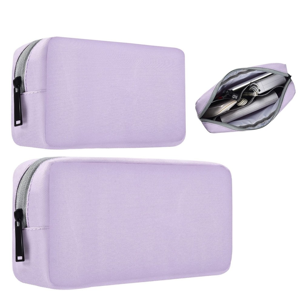 Universal Electronics Accessories Bag Pouch, 2-Pack Portable Soft Carrying Ca...