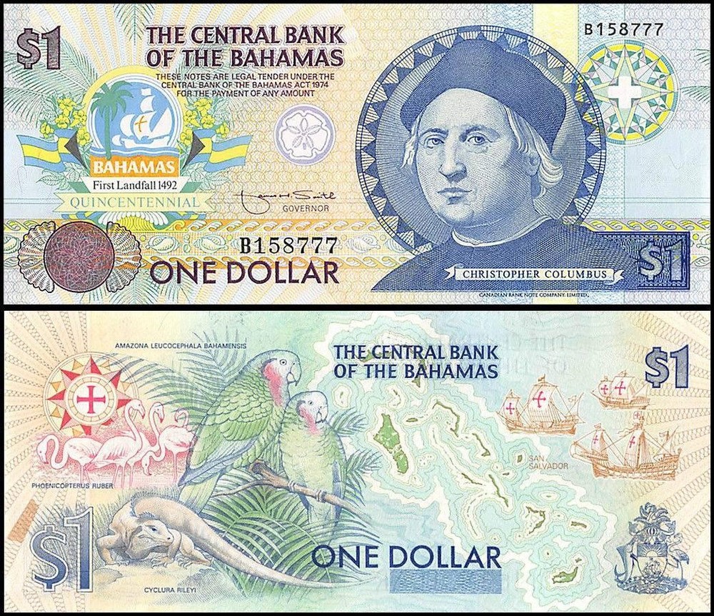The Bahamas Quincentennial Banknote