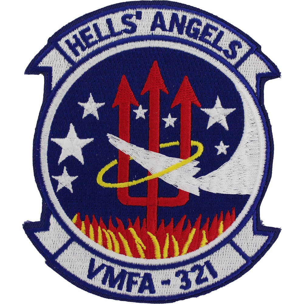 Marine Fighter Attack Squadron VMFA-321 Hells Angels Patch P1278