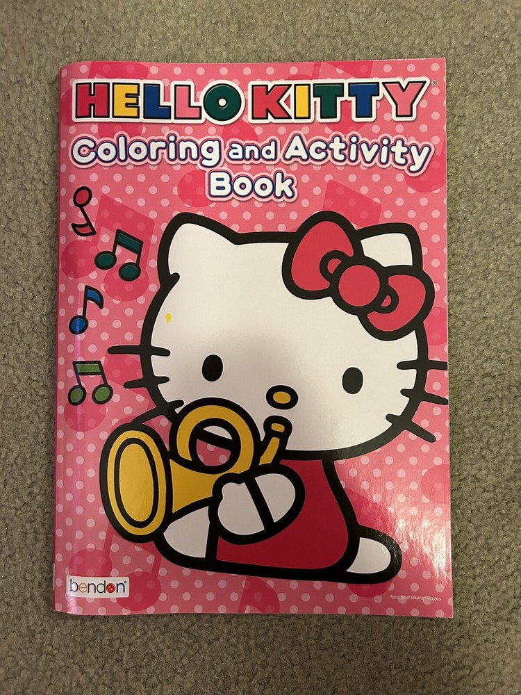 Hello Kitty Coloring And Activity Book NEW