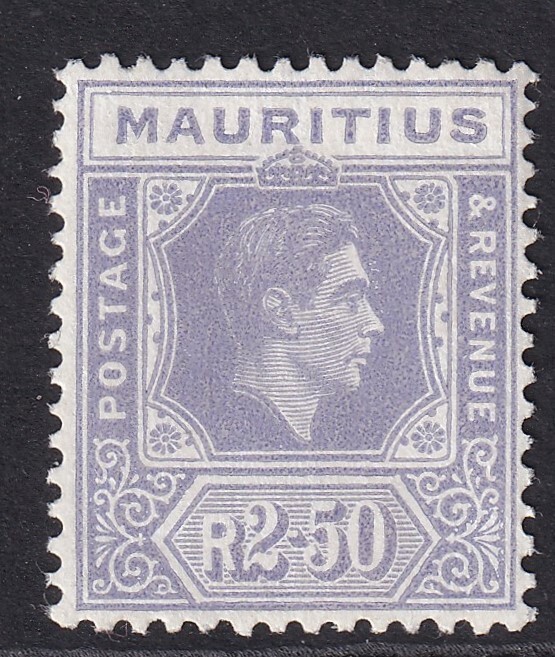 Mauritius1938 pale-violet 2r.50c multi-script CA - MNH - SG261