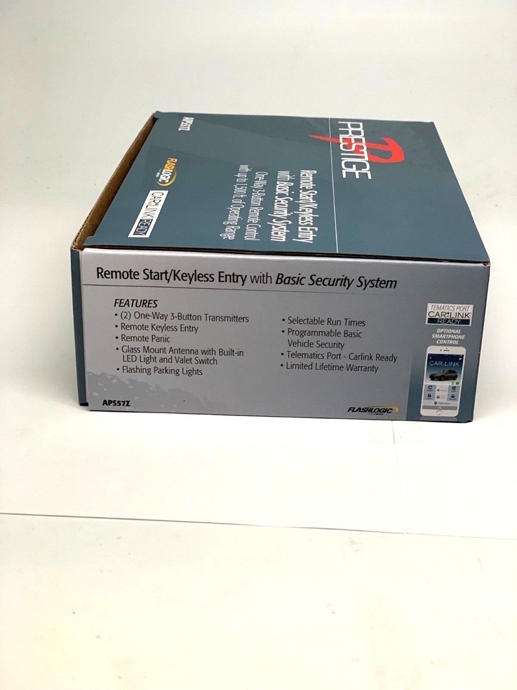 NEW! Prestige Car Remote Start System 2 Remotes APS57z + ADS-ALCA Bypass Module