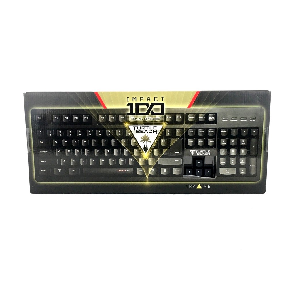Turtle Beach Impact 100 Gaming Keyboard for PC and Mac New