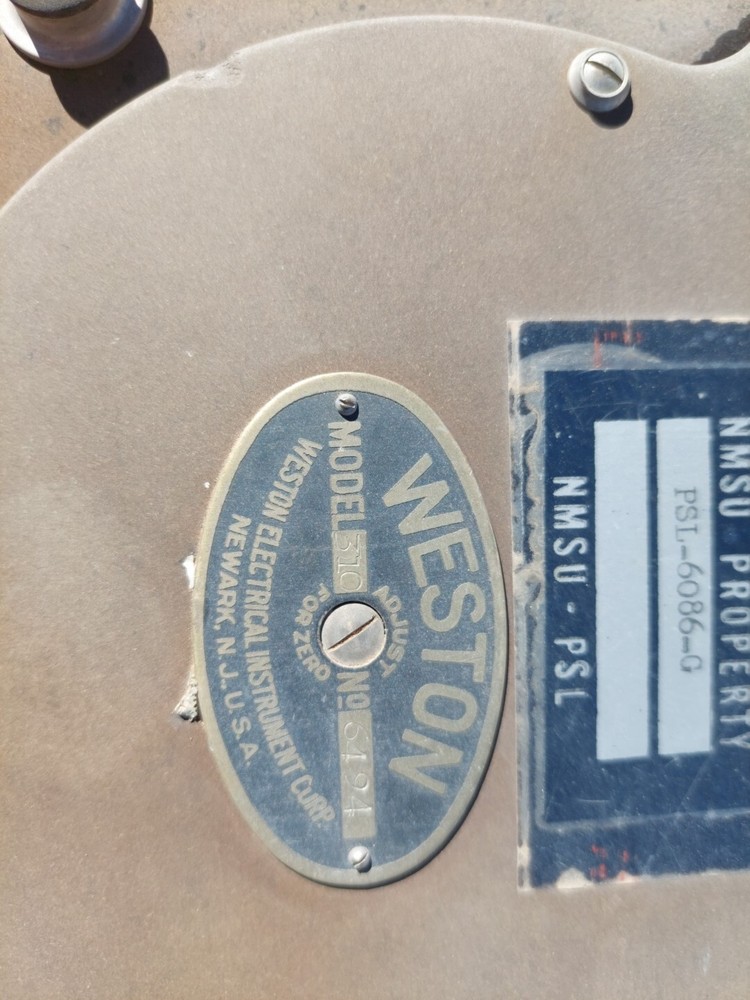 Weston 310 wattmeter