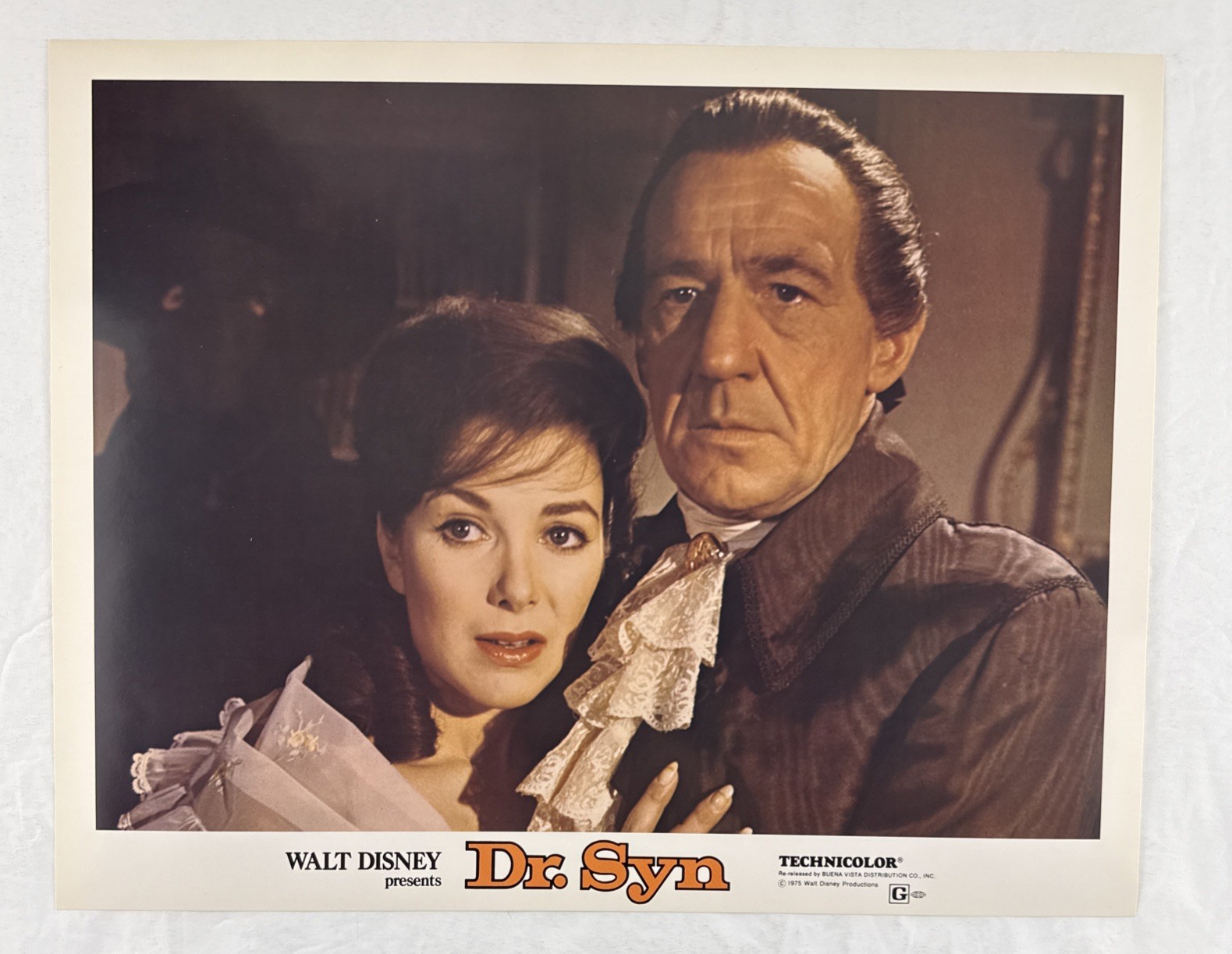 DR. SYN Set of 5 Lobby Cards (VeryFine+) 1975 Walt Disney Movie Posters 28417