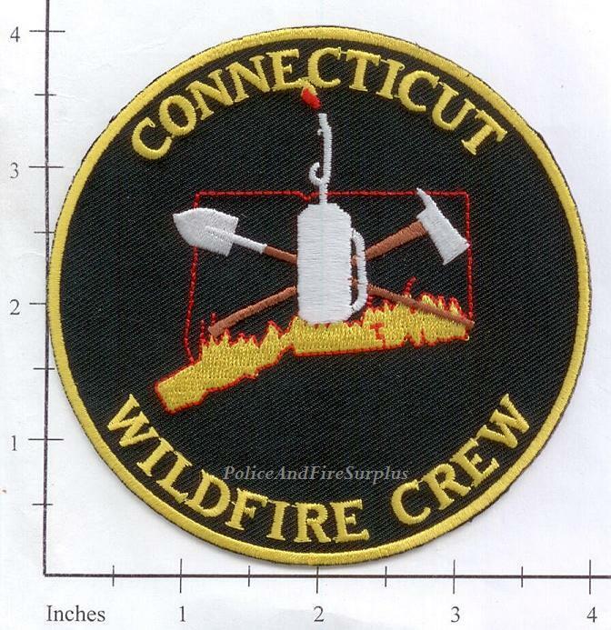 Connecticut - Connecticut Wildfire Crew CT Fire Dept Patch