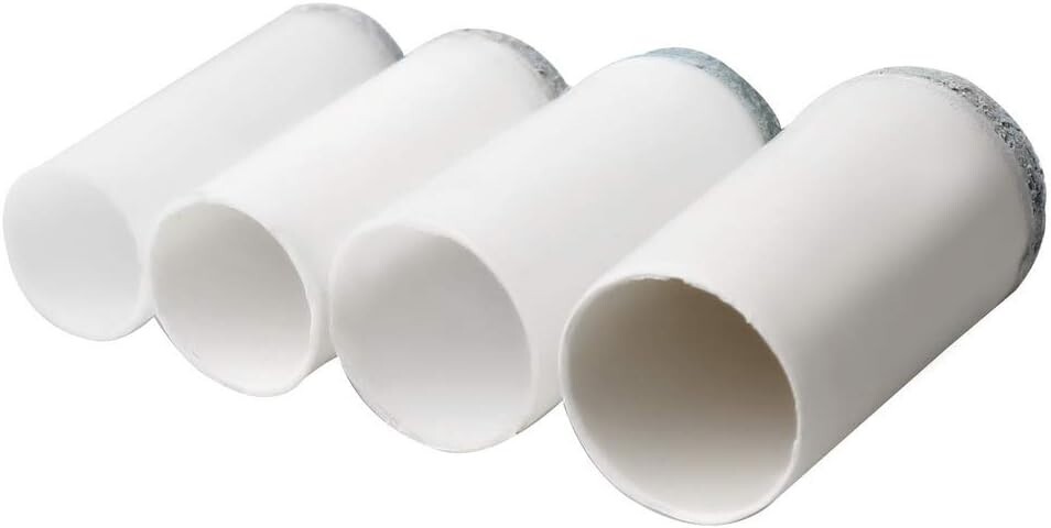 40Pcs Slip on Pool Cue Tips Replacement Billiard Cue Tips 4 Sizes S
