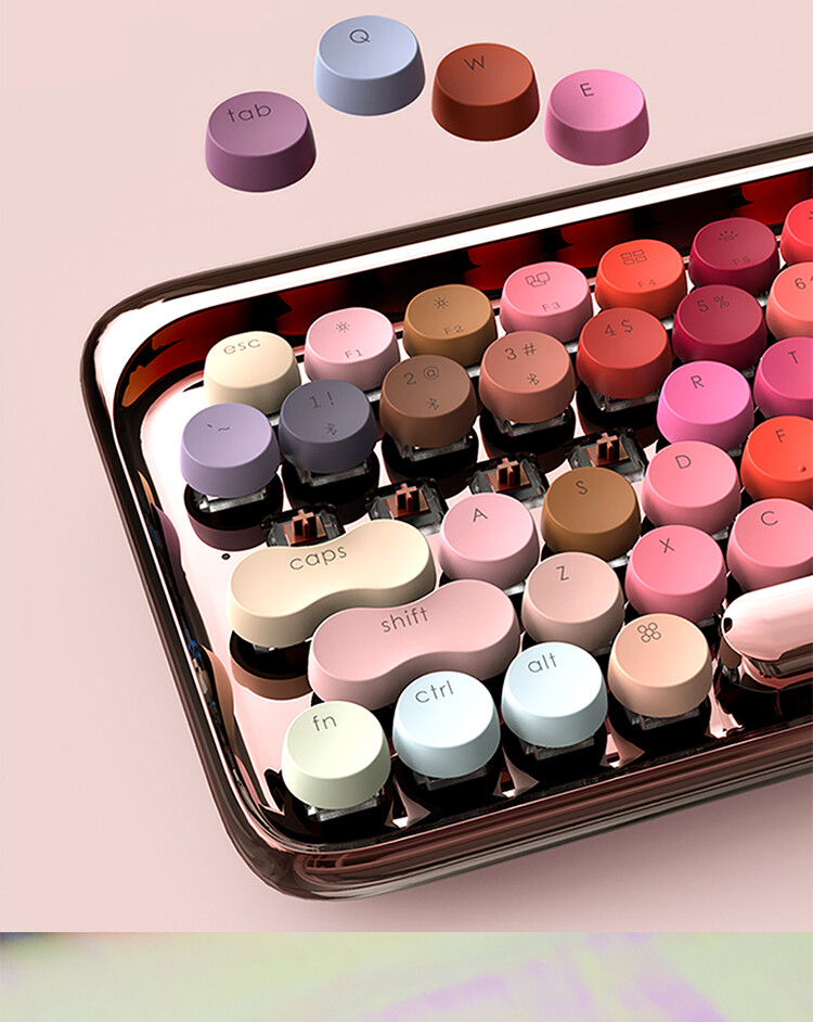 Lofree wireless Bluetooth mechanical keyboard for Windows iOS Mac Android