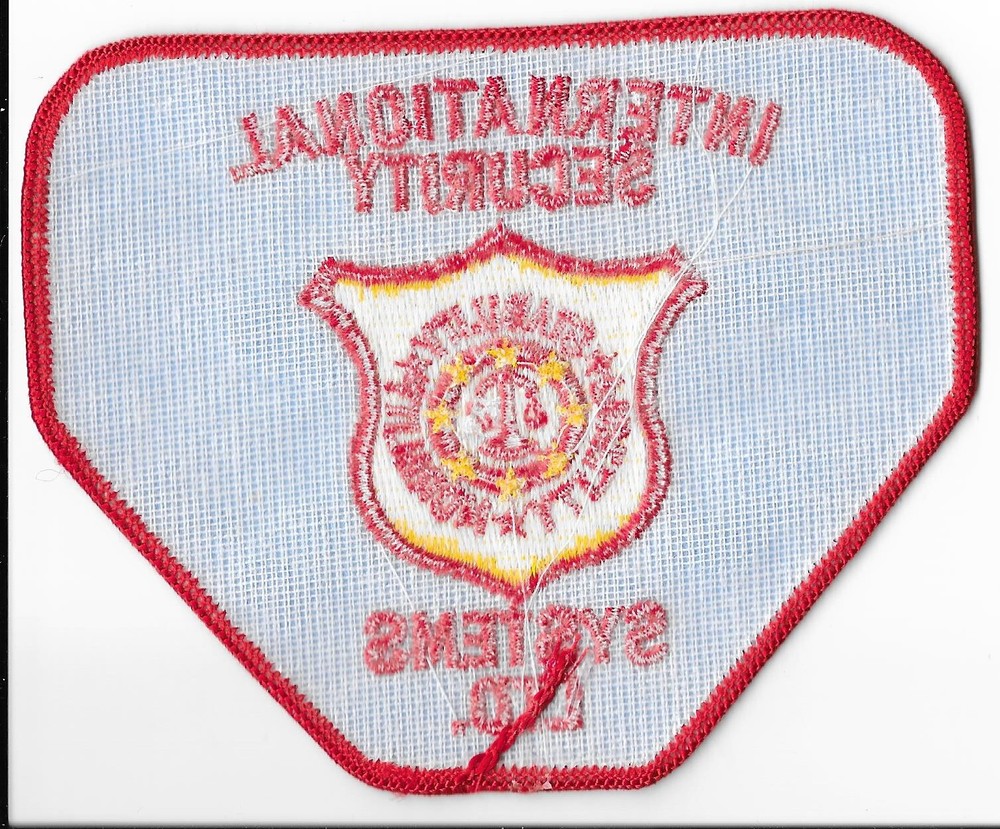 International Security Systems Ltd. Shoulder Patch V3