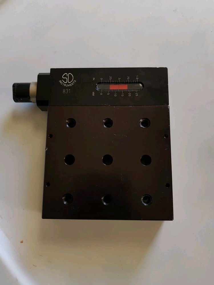 SD Instruments Single Axis High-Precision Manual Linear Stage Platform