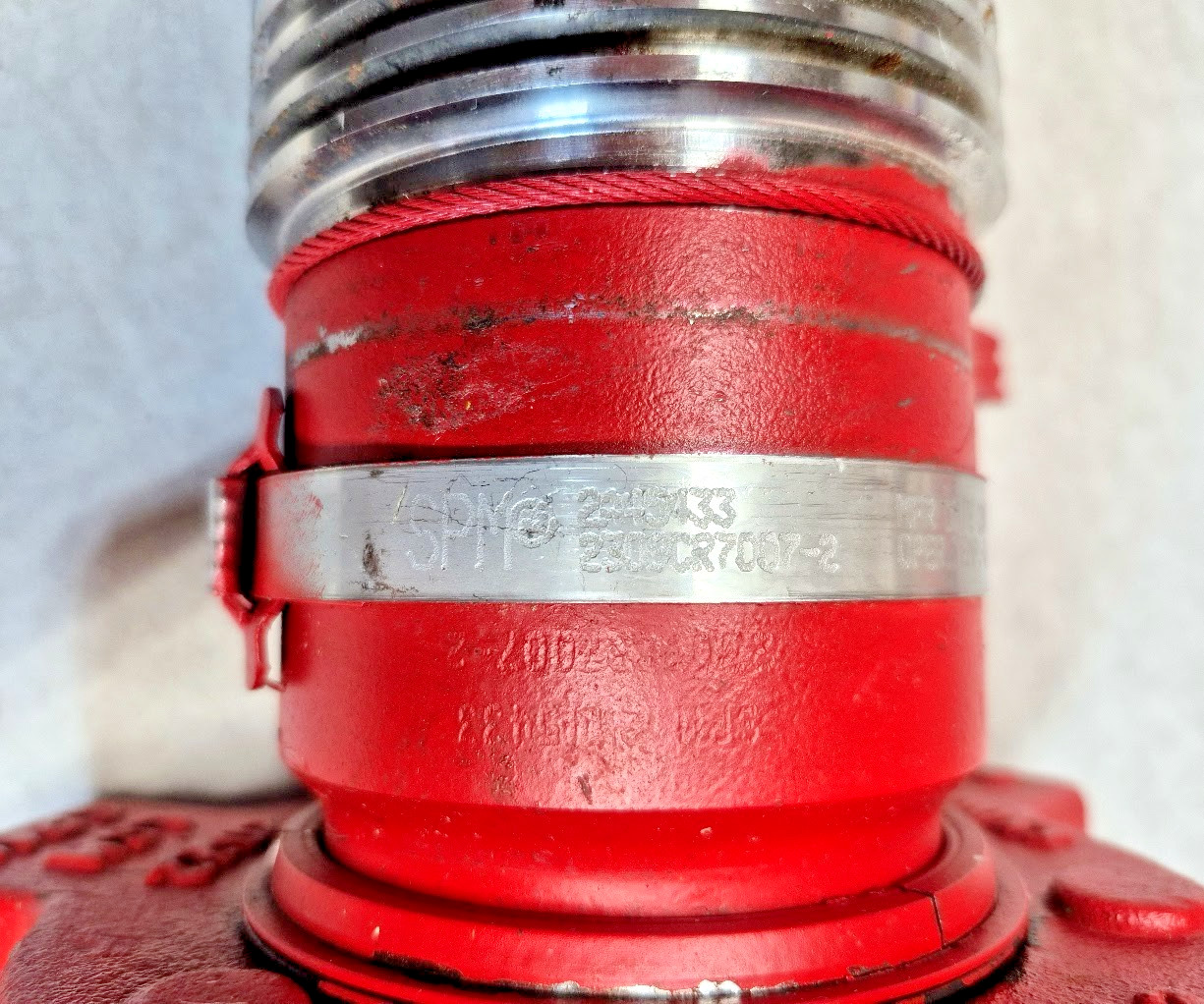 2" Figure 1502 SPM Female Union Configured for a 2" Bull Plug 15,000 psi