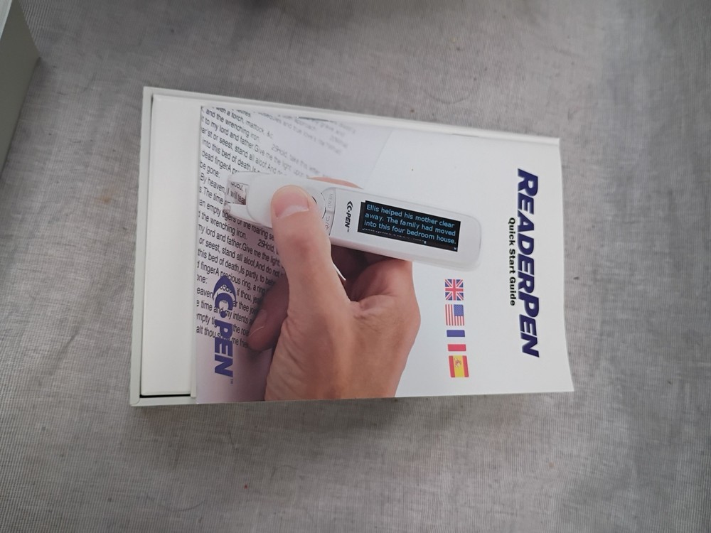 C Pen ReaderPen Text to Speech Reader Pen OCR - Battery doesn't hold charge