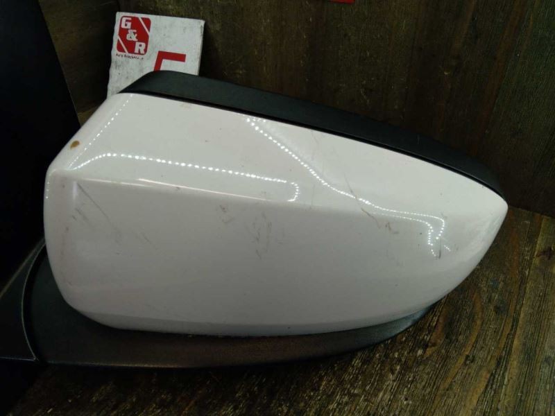 2007-2010 BMW X5 DRIVER LEFT POWER SIDE VIEW MIRROR WHITE