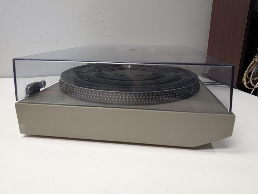 Technics SL-23 Turntable Pioneer Headshell Tested Working