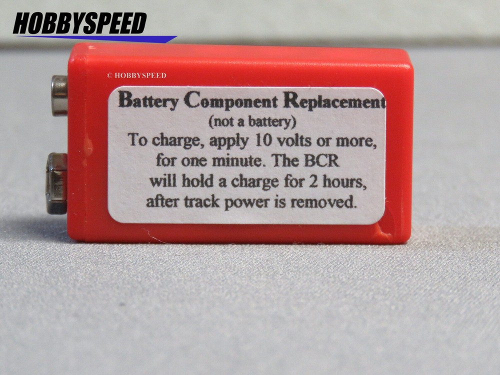 MTH BCR BATTERY COMPONENT REPLACEMENT FOR PS1 PS2 ENGINES 9 VOLT CELL BCR-9V NEW