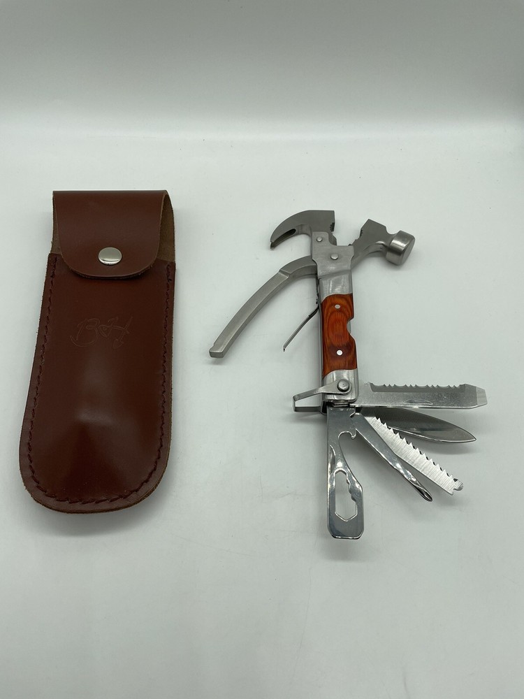 B&H Muli-Tool With Pouch Belt Loop hammer very nice condition