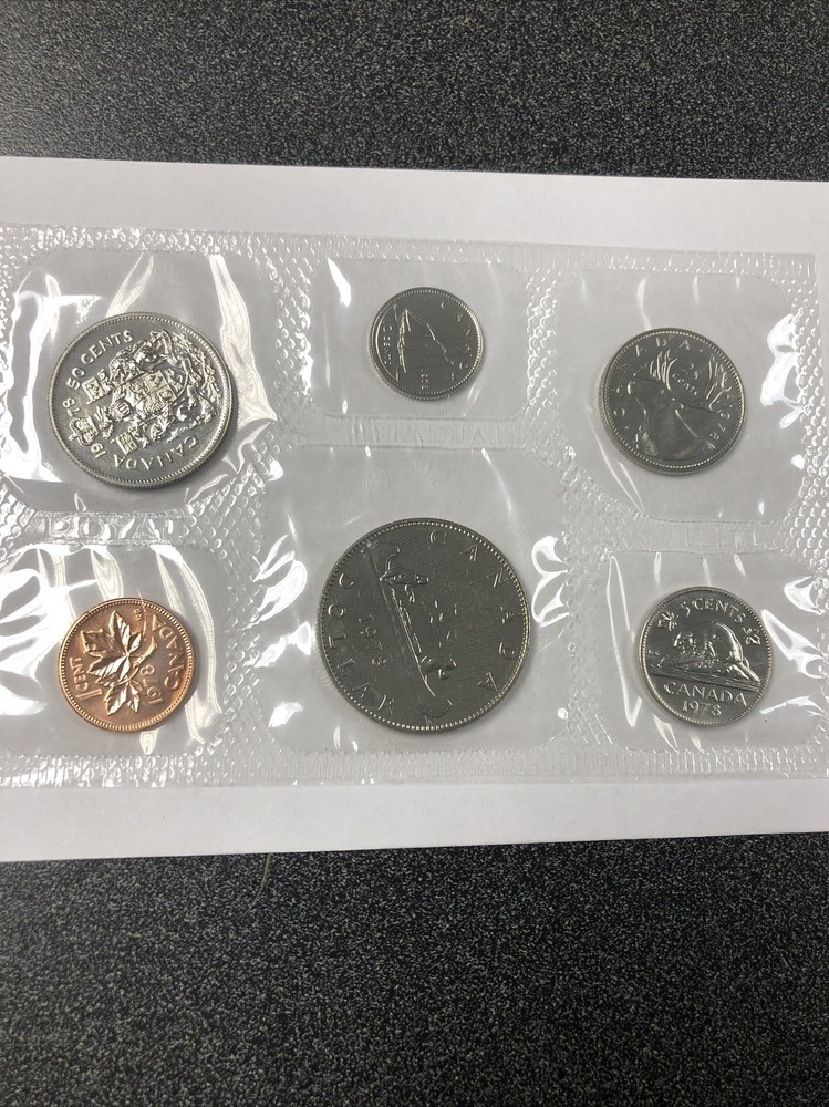 1978 Canada Proof-Like Uncirculated Set (6 Coin)