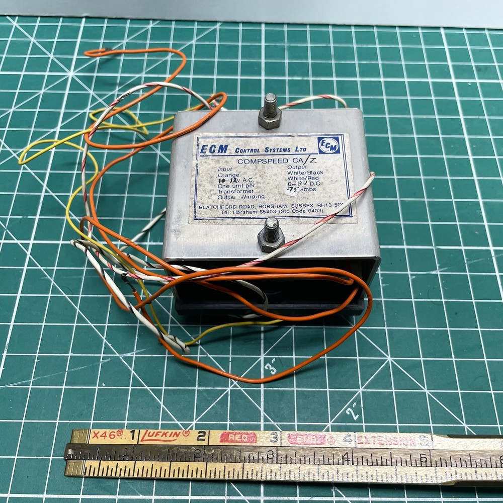 Compspeed ECM Model Railway Power Controller – For Parts / Unknown Working