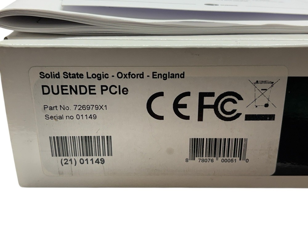 DUENDE Solid State Logic SSL PCIe Card