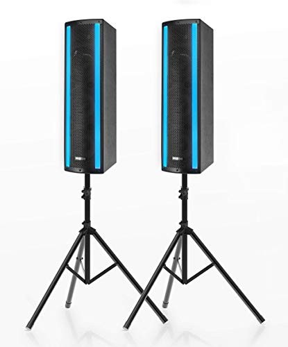 Pyle PS65ACT Portable Bluetooth PA Speaker System - 3-Way Active & Passive
