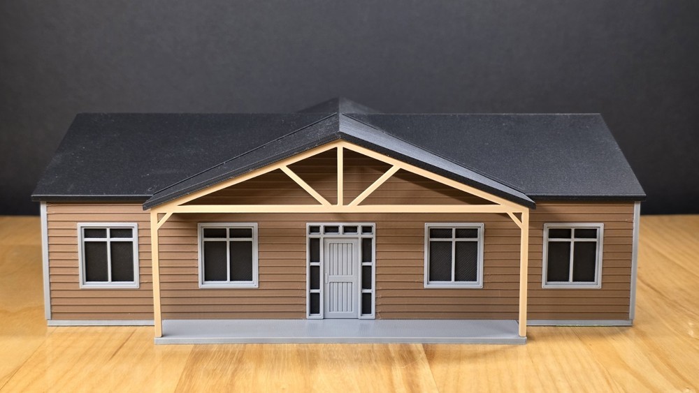 1/64 Scale House 3D Model