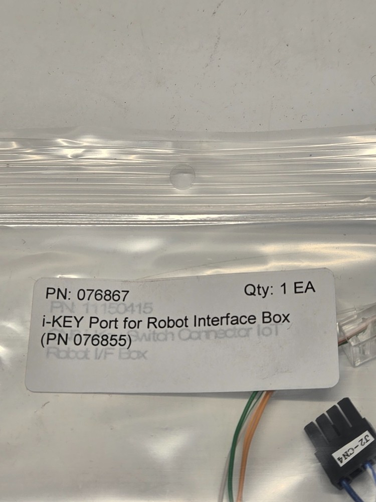SERVO-ROBOT 076867 I-KEY PORT for ROBOT INTERFACE BOX NEW o7