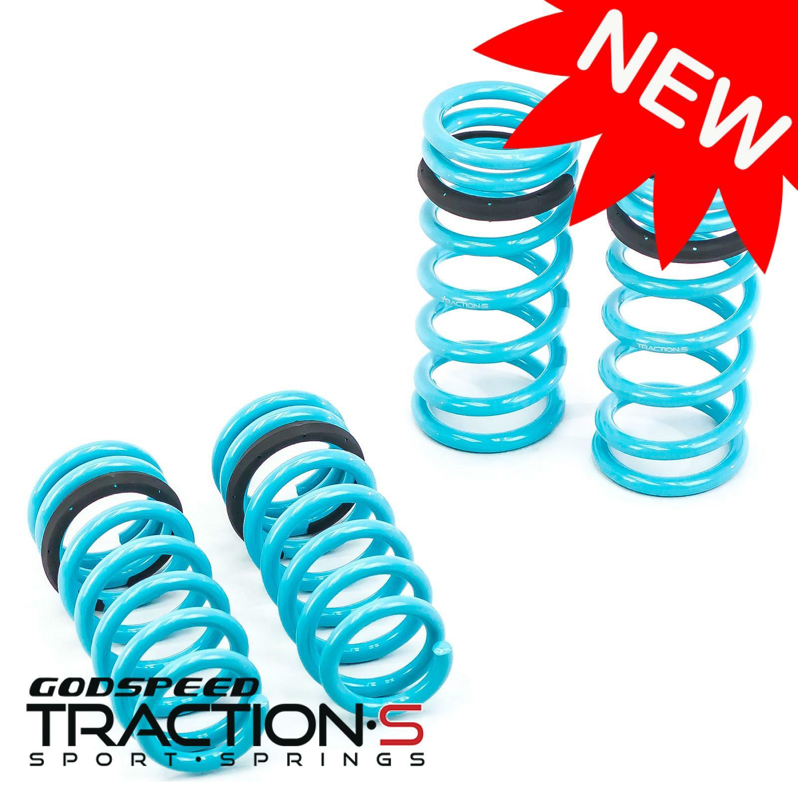 for G37x Coupe 08-13 Lowering Springs Traction-S By Godspeed LS-TS-II-0003-C