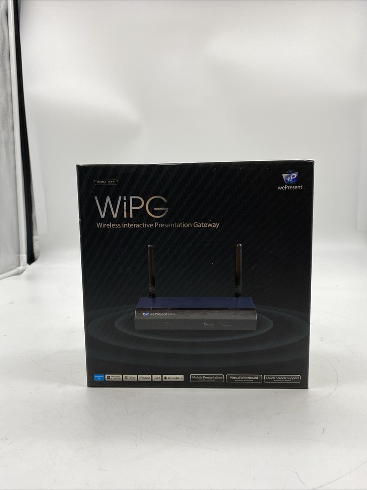 WePresent WiPG-1500 Wireless Interactive Presentation Gateway Open Box