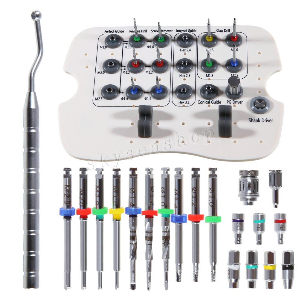 Broken Screw Total Remove Kit SOS Dental Tool Instrument