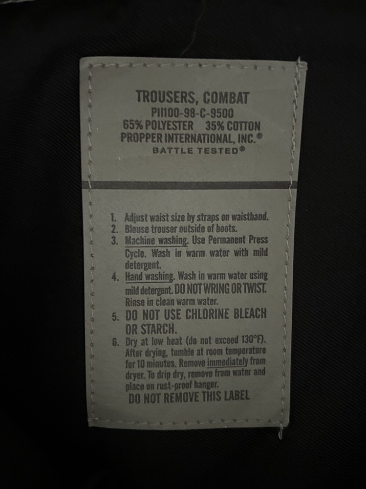 PROPPER Tactical Pants Mens Sz MEDIUM REGULAR Gray Combat Trousers EUC