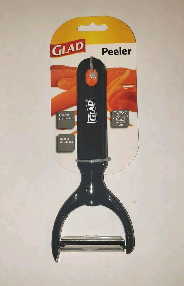 Vegetable & Fruit Peeler - Non-Slip Handle. GLAD Brand.