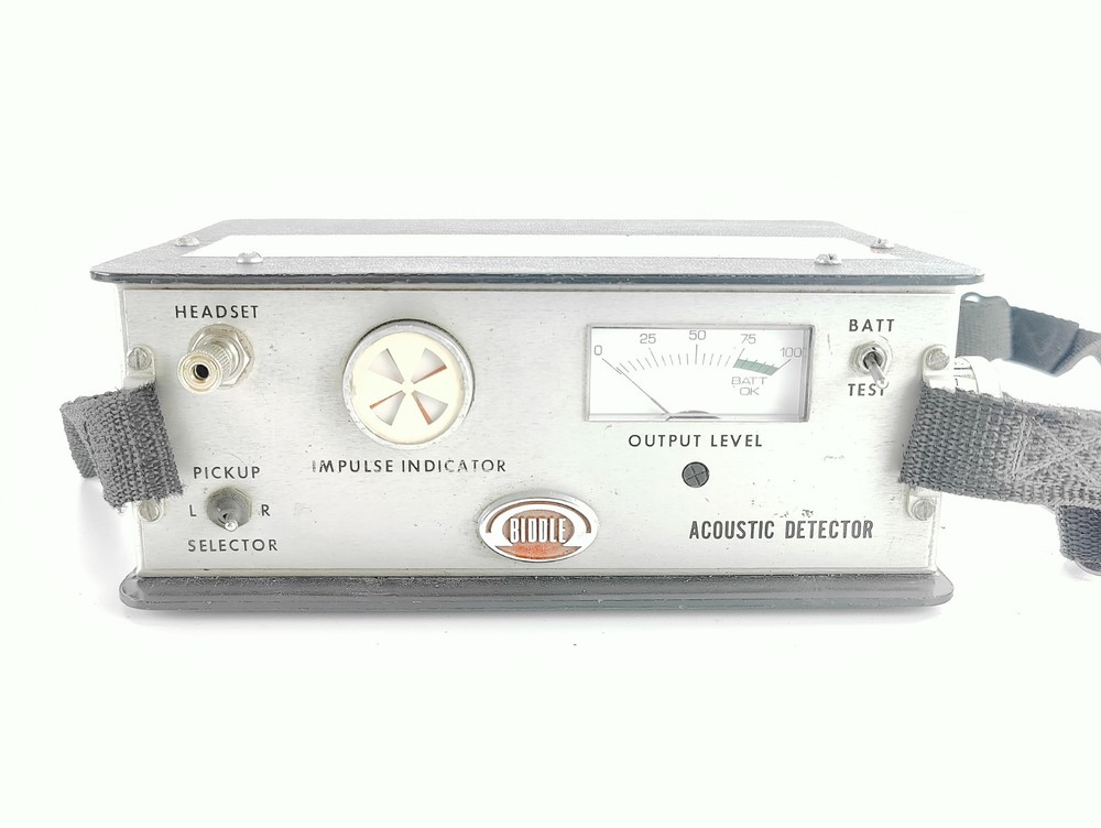 JAMES G BIDDLE ACOUSTIC DETECTOR TEST SET CAT 651103